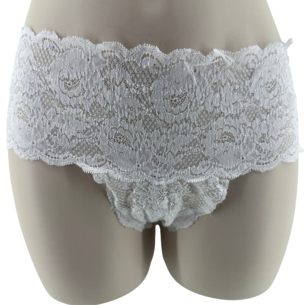 Cosabella Never Say Never Comfie Thong White L52118 Womens L/XL